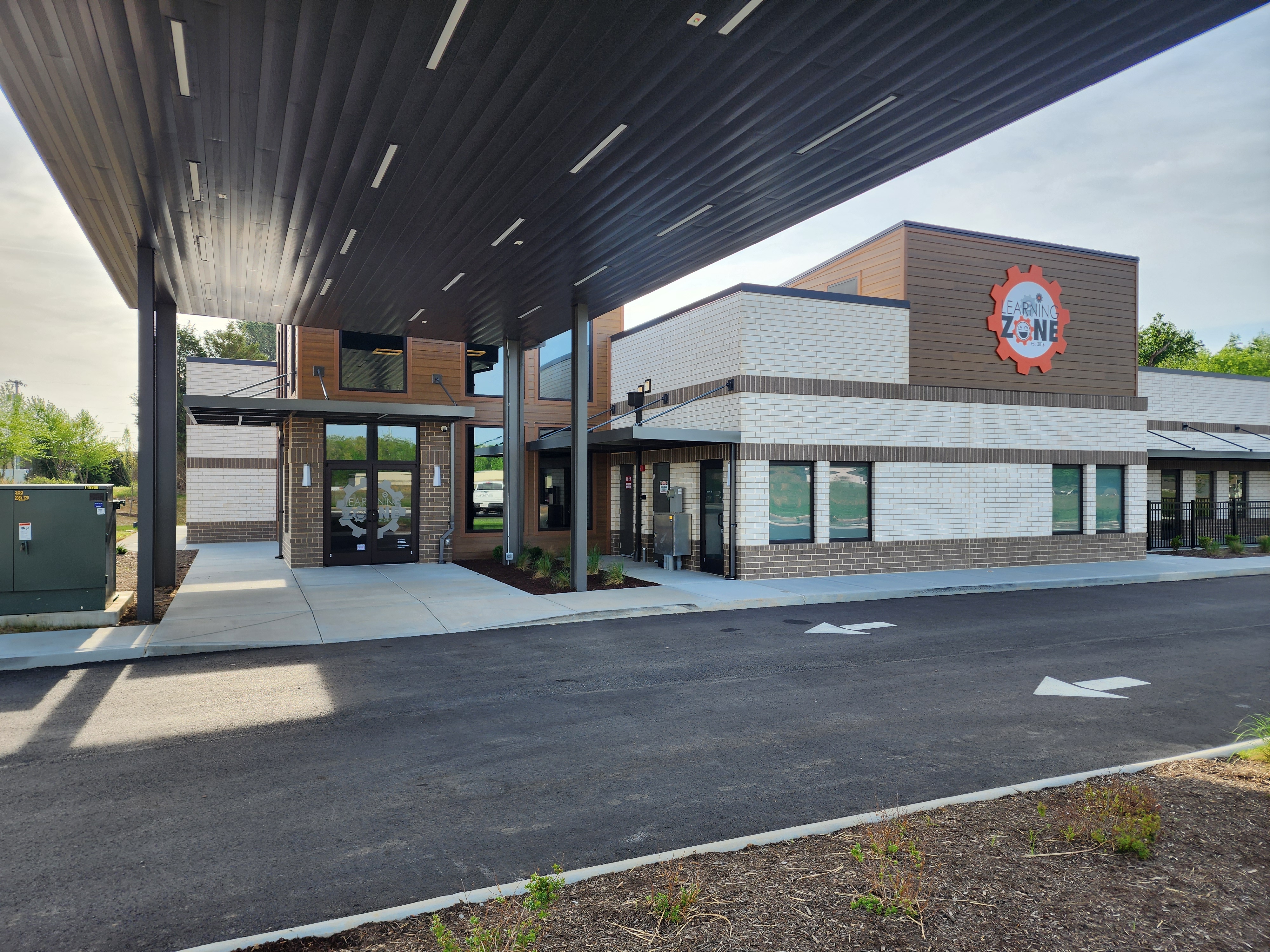 Learning Zone glass project